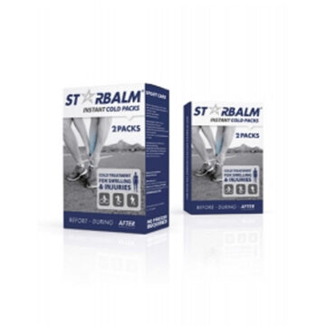 STARBALM Fast Cold Packs (Παγοκύστες μιας χρήσης) 2τμχ - premiermed.gr