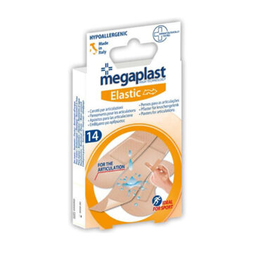 MEGAPLAST Elastic - Επιθέματα για αρθρώσεις (3 μεγέθη) - 14τμχ - premiermed.gr