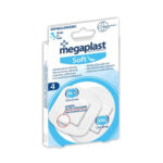 MEGAPLAST Soft - Αυτοκόλλητα επιθέματα - 2 μεγέθη (7,5x7,5cm & 7,5x10cm) - 4 τμχ - premiermed.gr