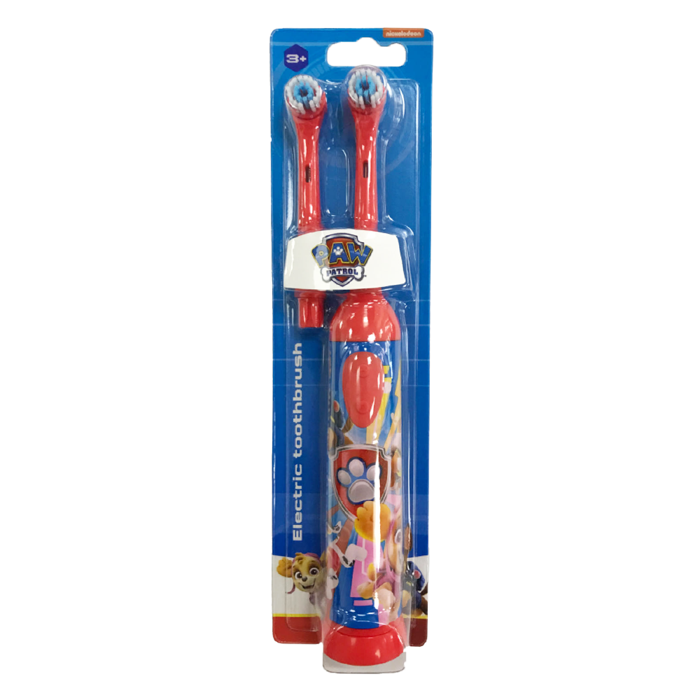 PAW PATROL ELECTRIC TOOTHBRUSH ΚΟΚΚΙΝΟ ΣΥΝ ΑΝΤΑΛΛΑΚΤΙΚΟ ΚΕΦΑΛΗΣ